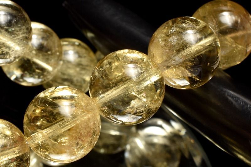 １点物 激 黄金レムリアン ゴールデンレムリアンシードクリスタル 12.5 mm ブレスレット パワーストーン 天然石 _MC 2068