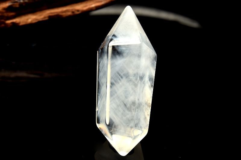 1点物】希少◇天使の梯子 エンジェルラダークォーツ 31x13mm 両剣