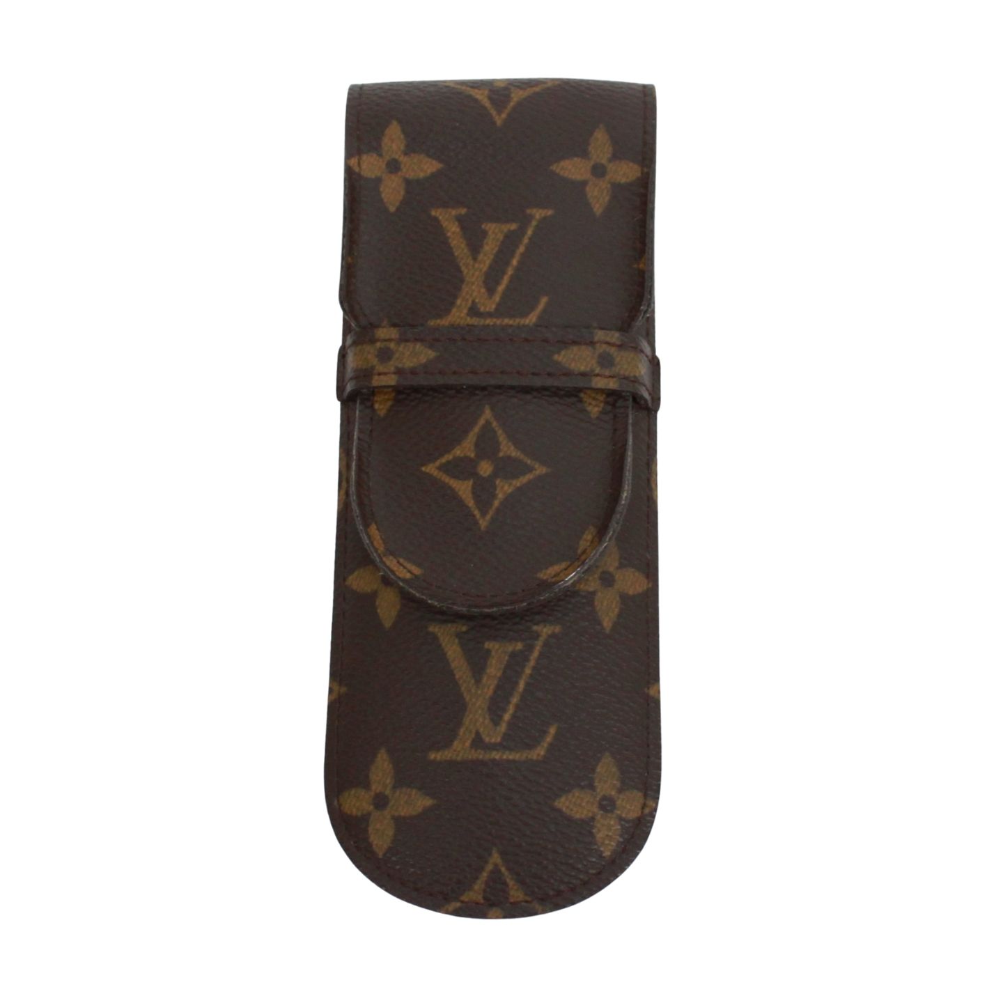 LOUIS VUITTON ルイ ヴィトン エテュイ スティロ M 62990 ペンケース モノグラムキャンバス ブラウン ユニセックス