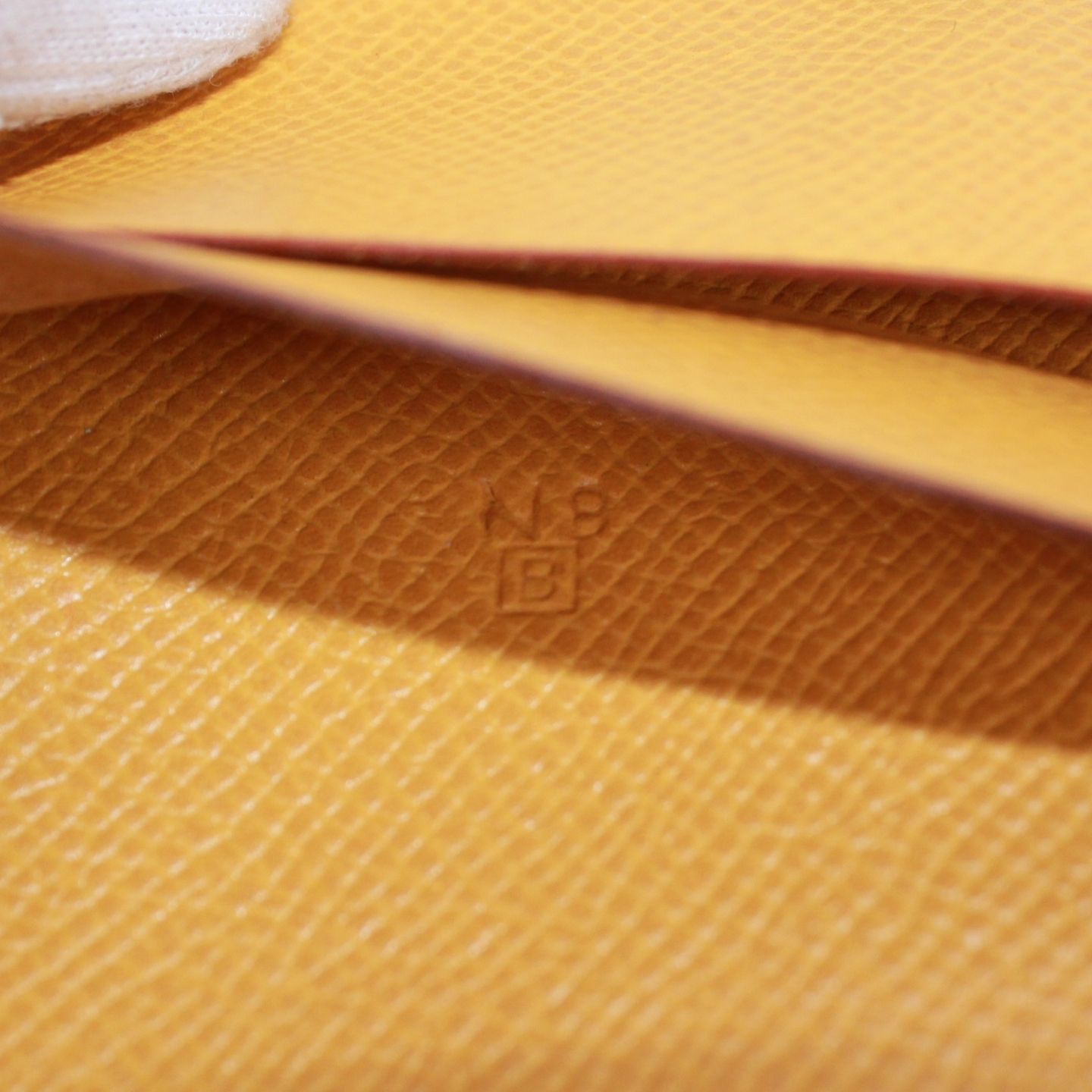  HERMES エルメス アジェンダGM 手帳カバー レザー グリーン イエロー B刻印 レディース 手帳カバー 手帳 日記 家計簿