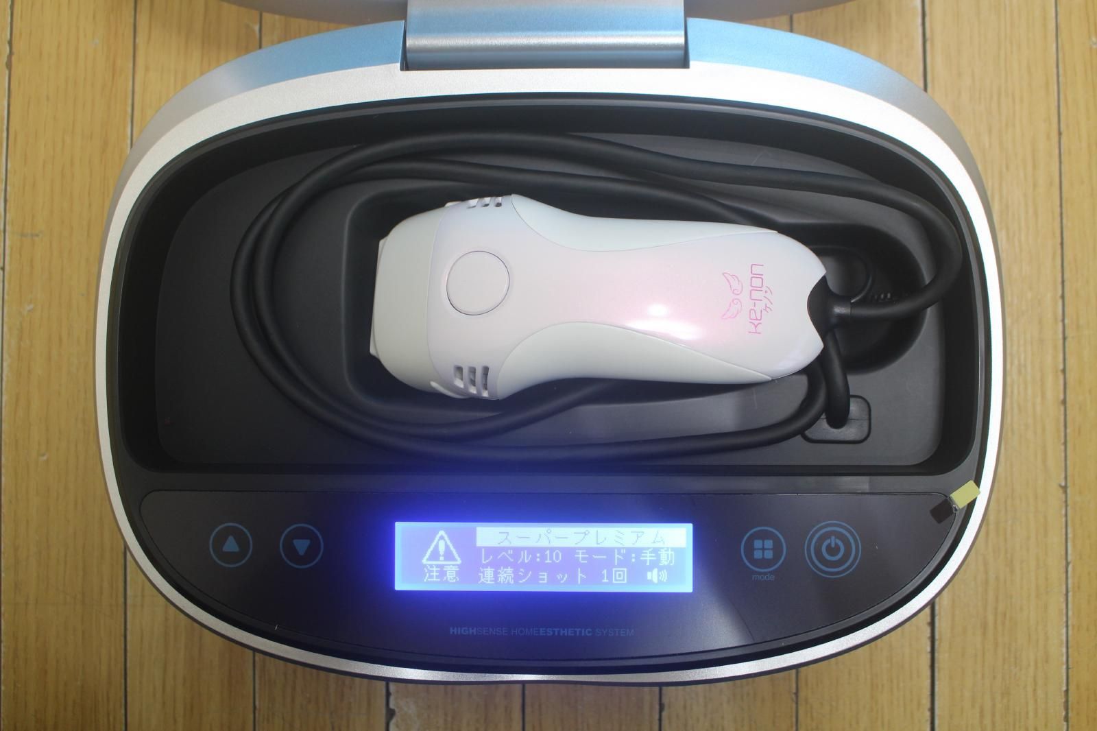 ke-nonケノン フラッシュ脱毛器NIPL-2080 Ver.8.4 Jホワイト