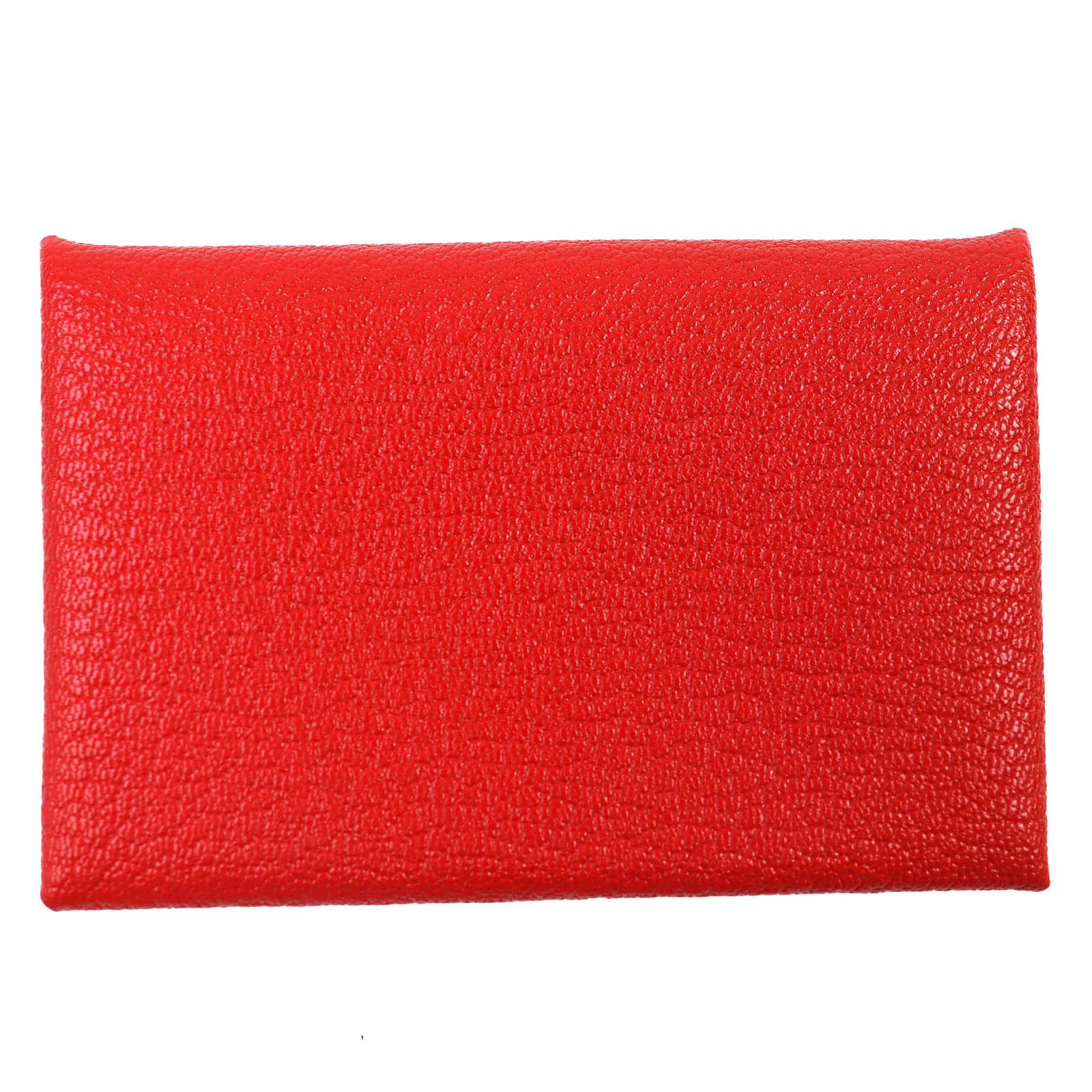 美品△HERMES エルメス カルヴィ シェーブル ルージュクー シルバー 