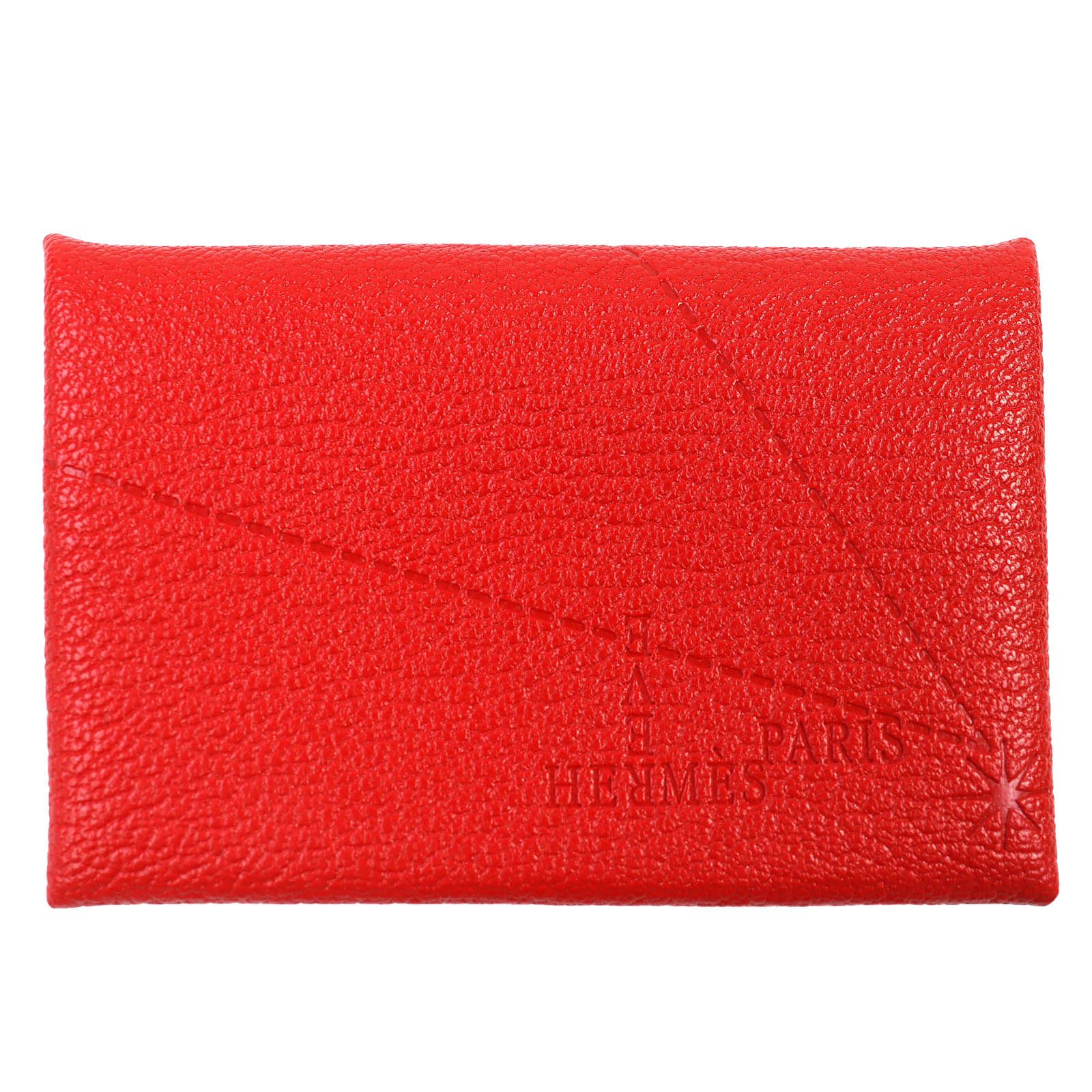 美品△HERMES エルメス カルヴィ シェーブル ルージュクー シルバー 