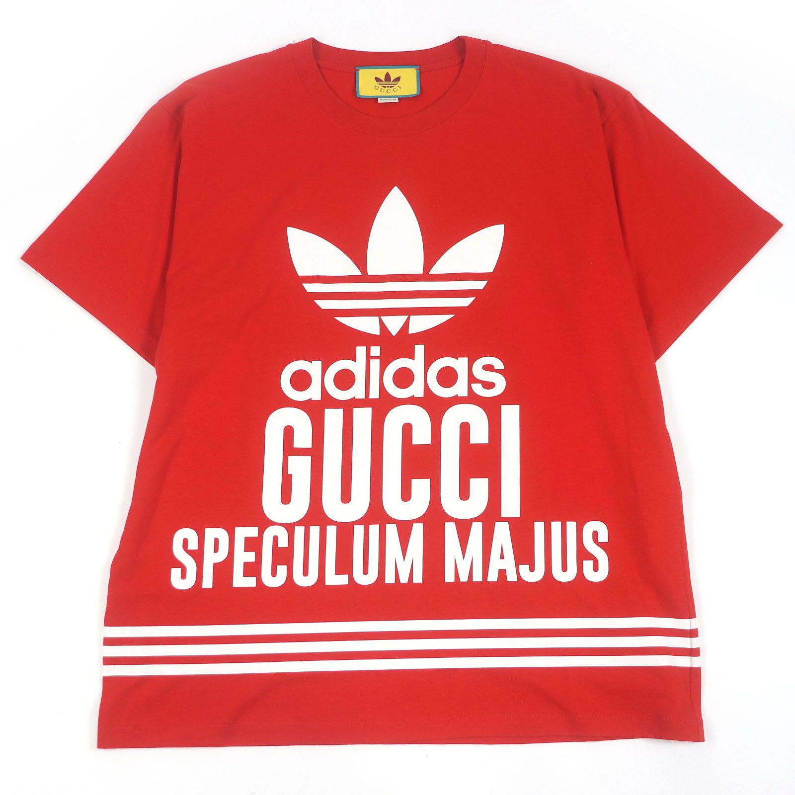 極美品□GUCCI adidas グッチ アディダス 23SS 616036 トレフォイル