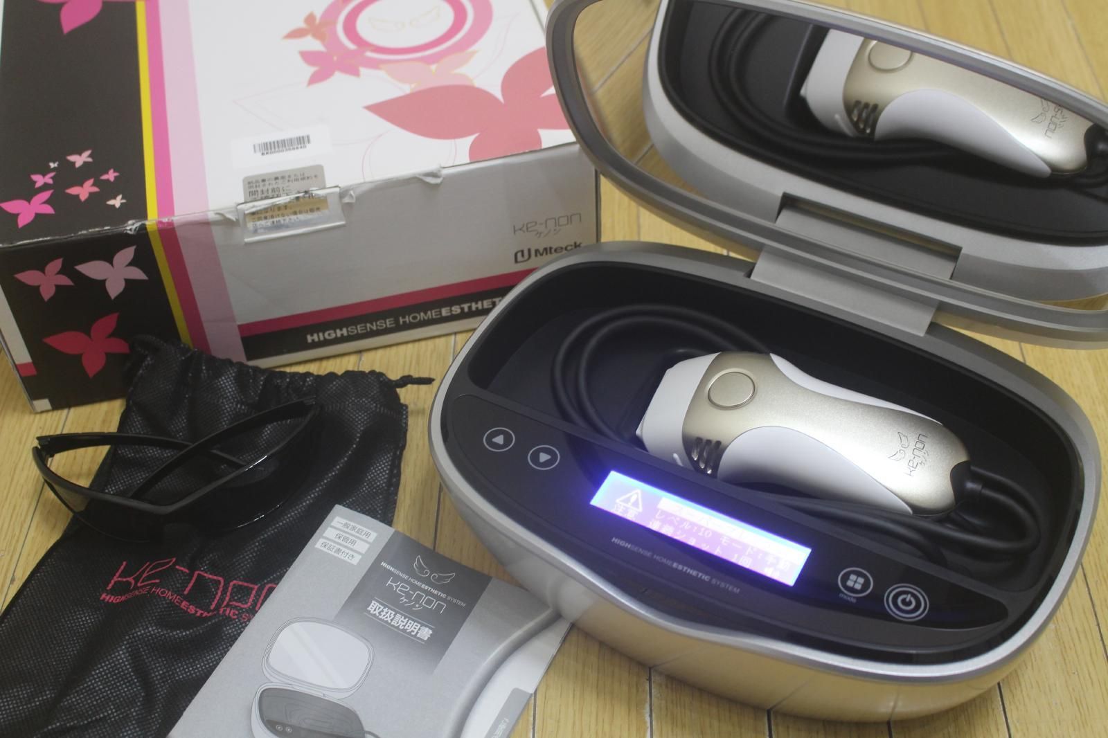 ke nonケノン フラッシュ脱毛器NIPL 2080 Ver 8 4 Jゴールド