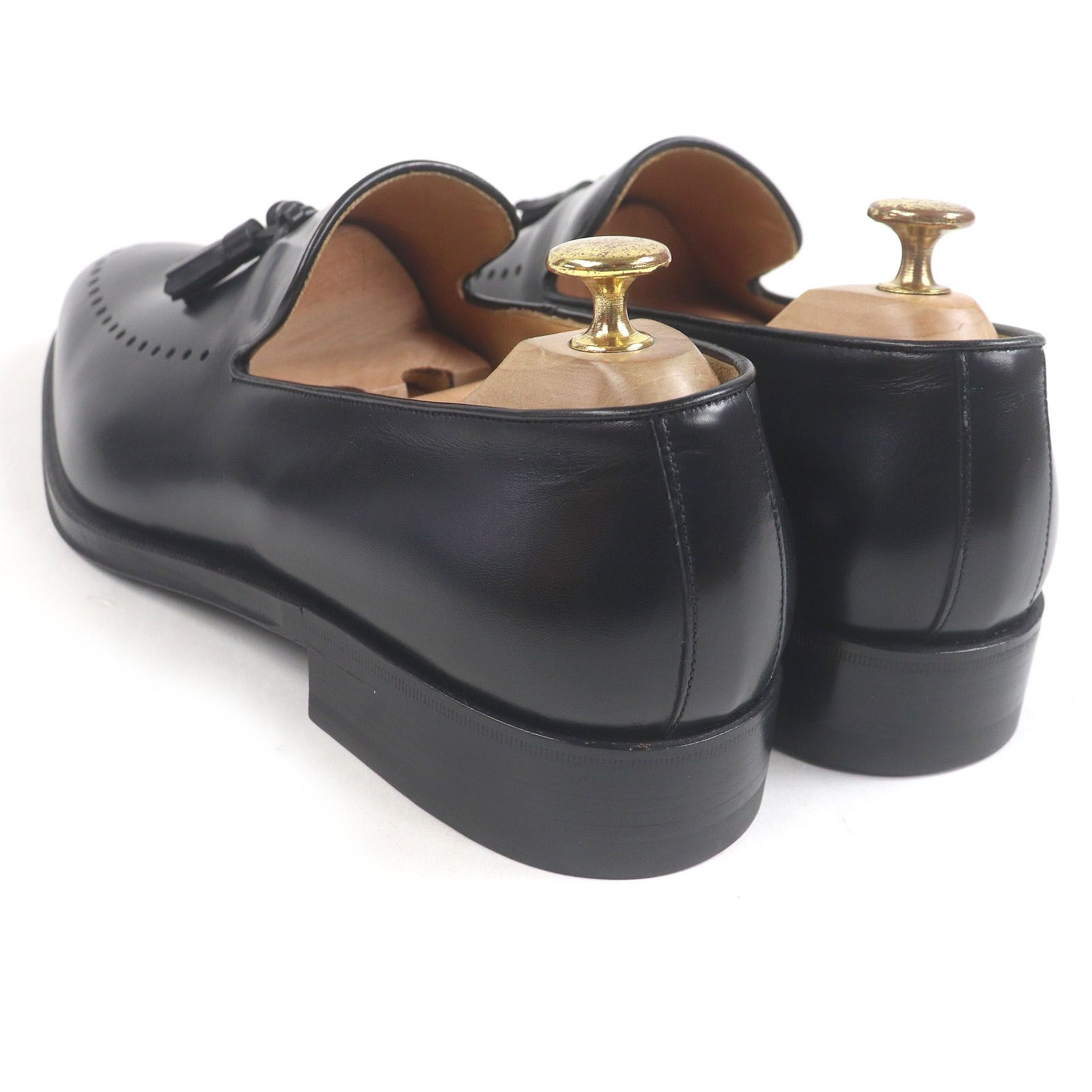 【極上美品】GUCCI グッチ　レザー タッセルローファー 未使用品□GUCCI グッチ レザー タッセルローファー モカシン フラット