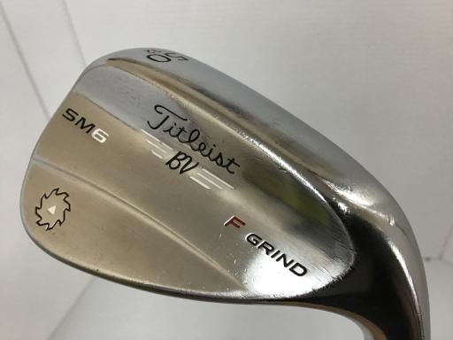 【】 タイトリスト VOKEY SPIN MILLED SM6 ツアークロム 50°/12°F ウェッジ WG 純正特注シャフト (フレックスS) メンズ 男性用 右利き 右用 Cランク ゴルフクラブ