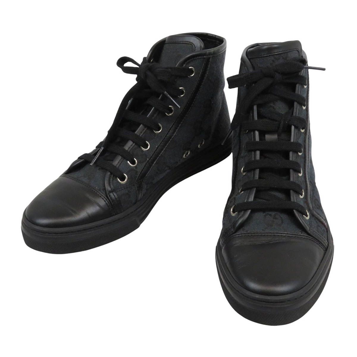 GUCCI⁄グッチよりGGキャンバスハイカットスニーカーが買取入荷致し 