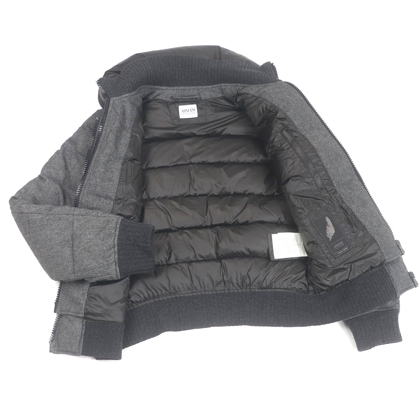 美品□ARMANI COLLEZIONI アルマーニコレッツォーニ ウール レイヤード 美品□ARMANI COLLEZIONI アルマーニコレッツォーニ ウール レイヤード