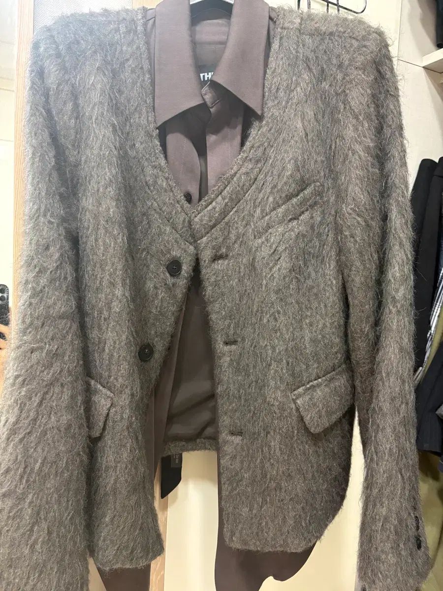 THE ILMA Erin Hairy Shirt Jacket