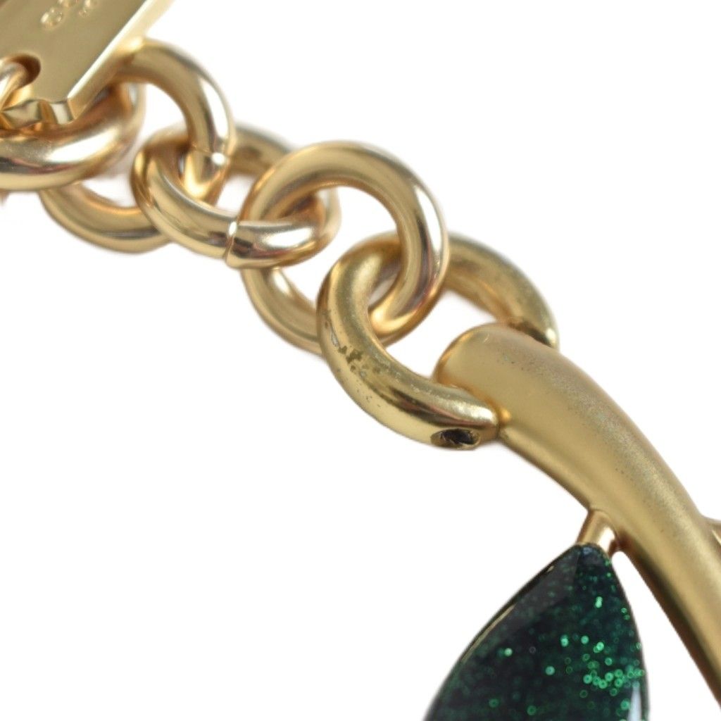 コーチ COACH チェリー さくらんぼ キーホルダー チャーム ラメ