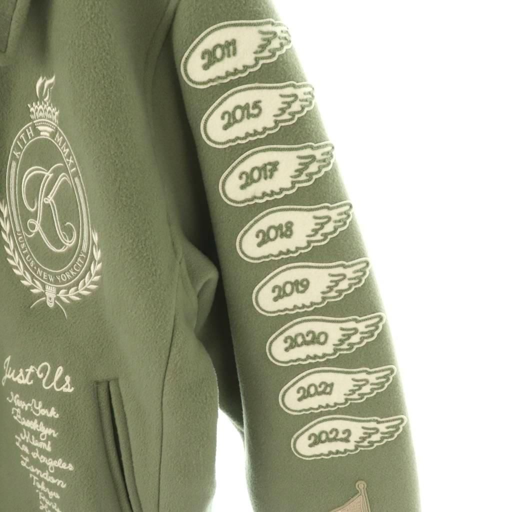 キス KITH MANTECO Varsity Jacket ボンバージャケット ブルゾン 刺繍