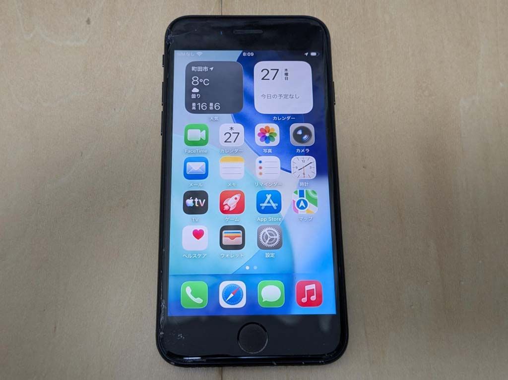 SIMフリー Apple iPhoneSE 第3世代 64 GB 割れ