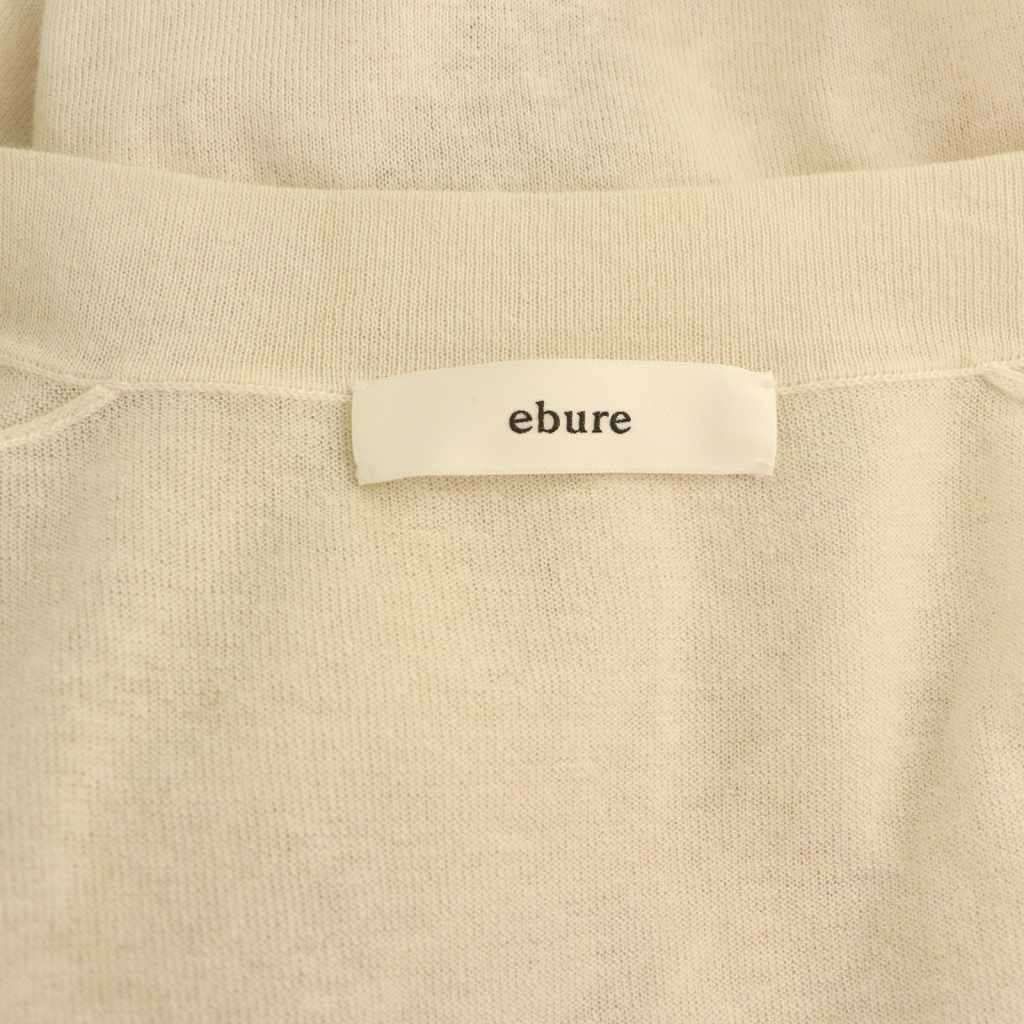 エブール ebure 24AW ツイストコットンハイゲージワンピース 節約  