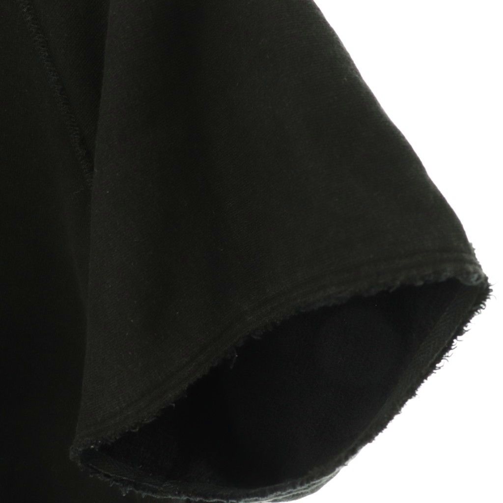 Blamink ブラック トレーナー BLAMINK(ブラミンク)の吊裏毛ロゴショートスリーブプルオーバー通販