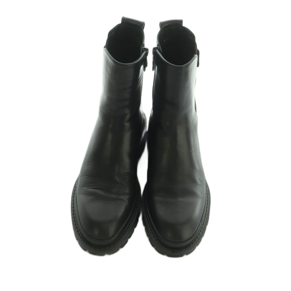 ランバンオンブルー LANVIN en Bleu ショートブーツ サイドゴア タンク