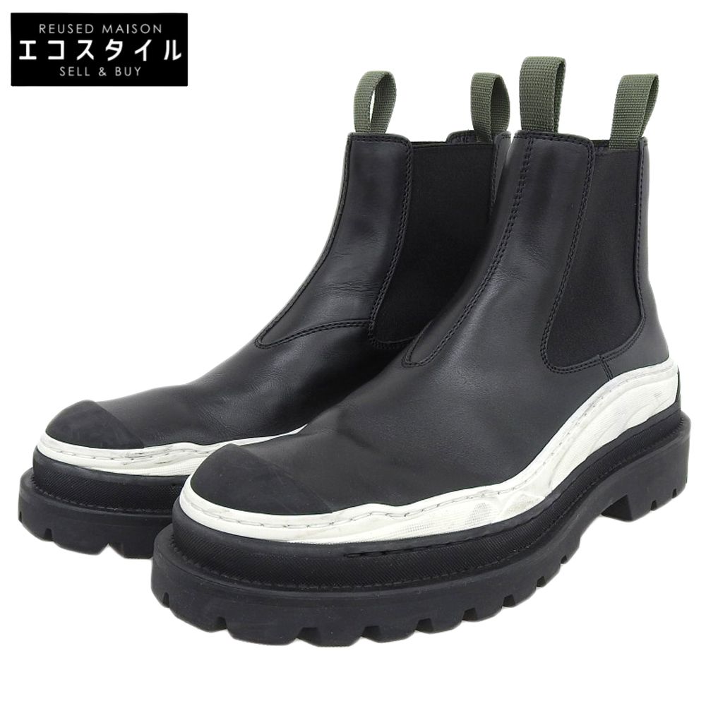 DIOR ディオール ウィート チェルシーブーツ メンズ ブラック 41 3 BO 278