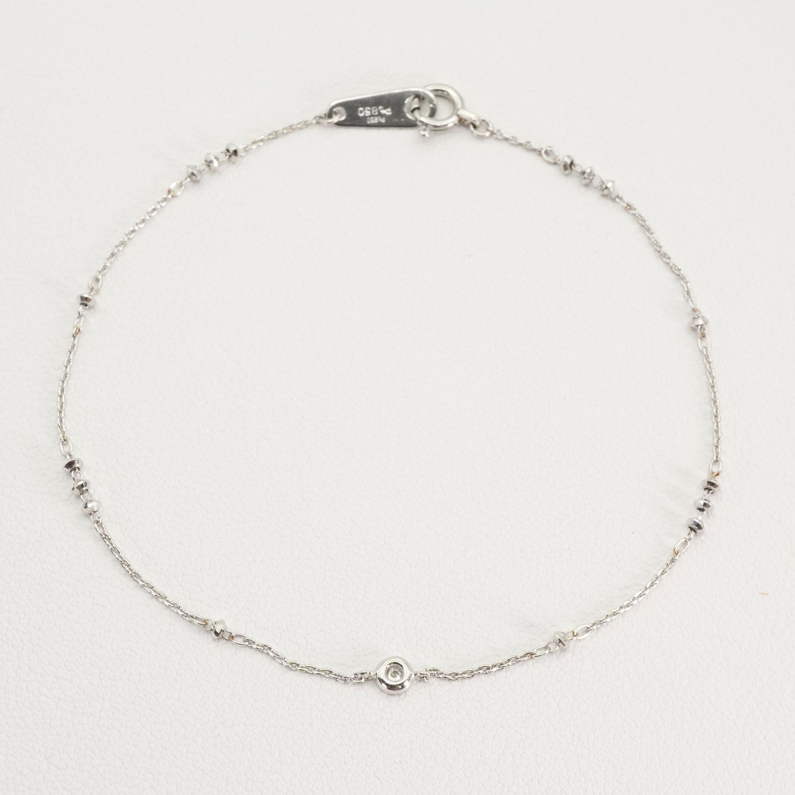 ヴァンドーム青山 プラチナ ダイヤ カットボール ブレスレット/25