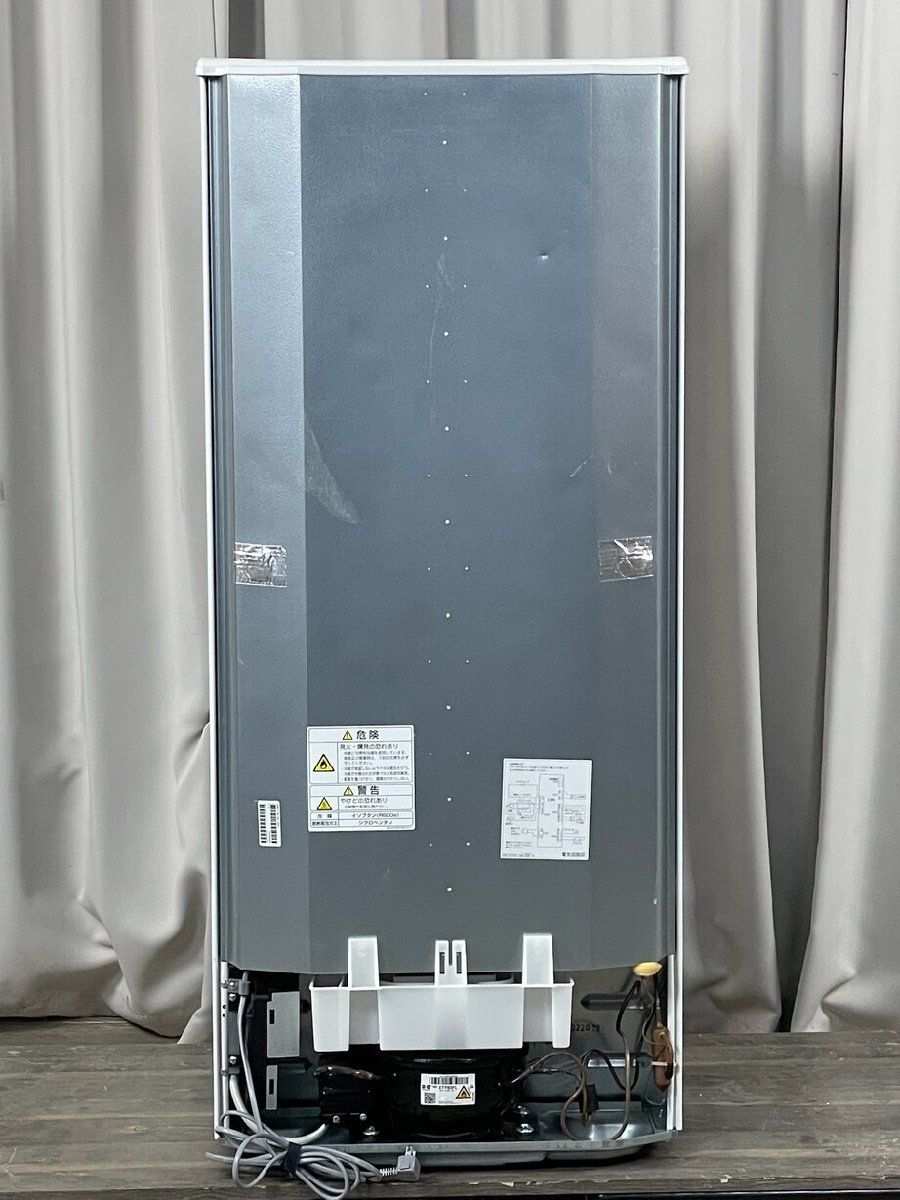 3198 AQUA 2ドア 168L 冷凍 冷蔵庫 AQR-17M 22年製 / 生活 家電 白物