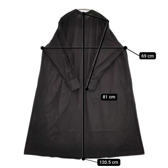 かぐれ GA34-26M002 コットンスモッキングワンピース 定価20900円