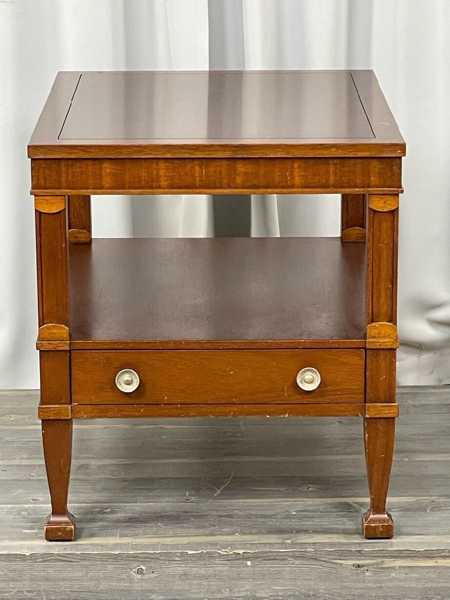 GV15 ドレクセル ヘリテイジ トライユン サイド テーブル ナイト