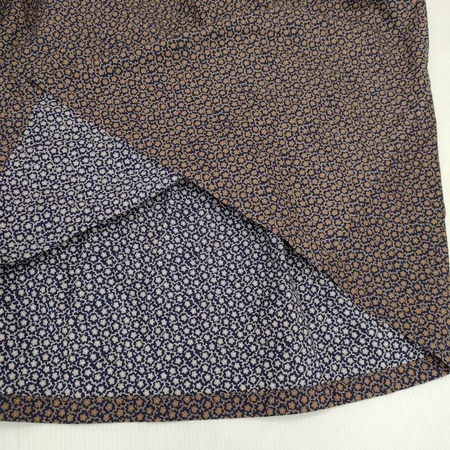 homspun キャラコ小花プリント ギャザースカート 定価26400円 231-4503