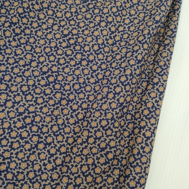 homspun キャラコ小花プリント ギャザースカート 定価26400円 231-4503 ロングスカート パープル オレンジ レディース ホームスパン【中古】5-1124M∞ homspun キャラコ小花プリント ギャザースカート 定価26400円 231-4503