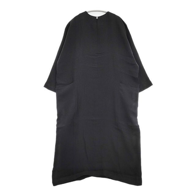 evam eva シルクドルマンワンピース 定価70000円 ワンピース ブラック レディース エヴァムエヴァ 5 1124 M∞