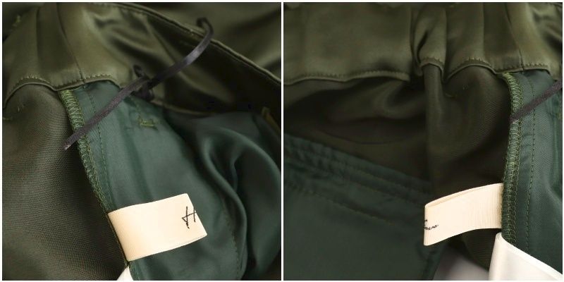 ヘイヴ HEVE 24SS サテンガウチョ ガウチョパンツ ワイドパンツ ストア