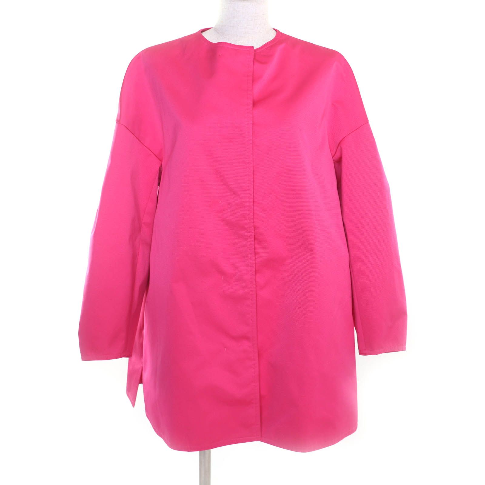 極美品☆DRAWER ドゥロワー 6525-299-0883 比翼仕立て グログラン ノー