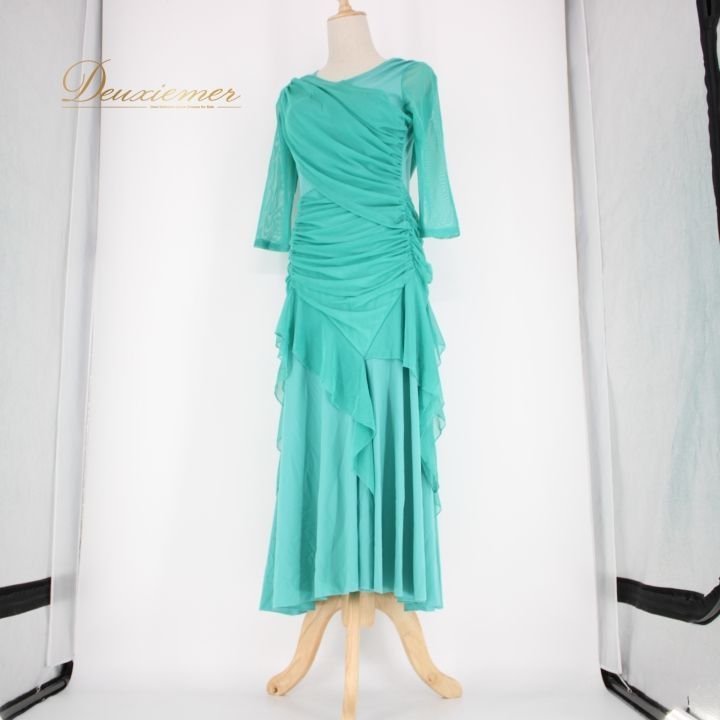 社交ダンス 衣装 スタンダード ドレス ワンピース レッスンウェア