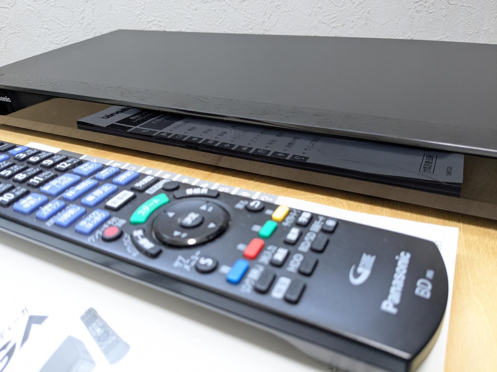 パナソニック2番組同時1 TBHDD内蔵ブルーレイレコーダーDMR BRW 1010