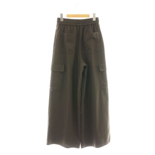 【中古】アパルトモン ドゥーズィエムクラス 24AW ウールカーゴパンツ ストレート 36 ブラウン 茶色 イージー /CX アパルトモン ドゥーズィエムクラス L'Appartement DEUXIEME CLASSE