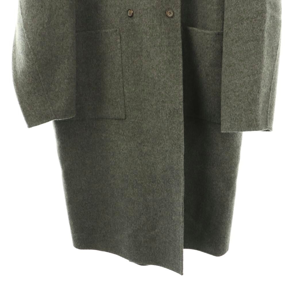 【中古】オオトロ OHTORO ダブルボタンウールコート アウター グレー /DO ■OS レディース オオトロ OHTORO ダブルボタンウールコート アウター グレー /DO □OS