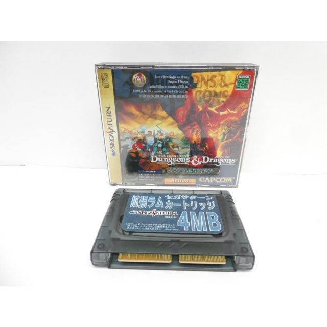 セガサターン ダンジョンズ＆ドラゴンズ レトロ ゲームソフト WE 2669
