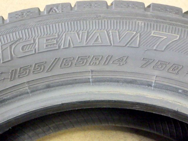 SP 557 製造 約7 5部山 Good’YEAR ICE NAVI 7 155 65 R 14 4本