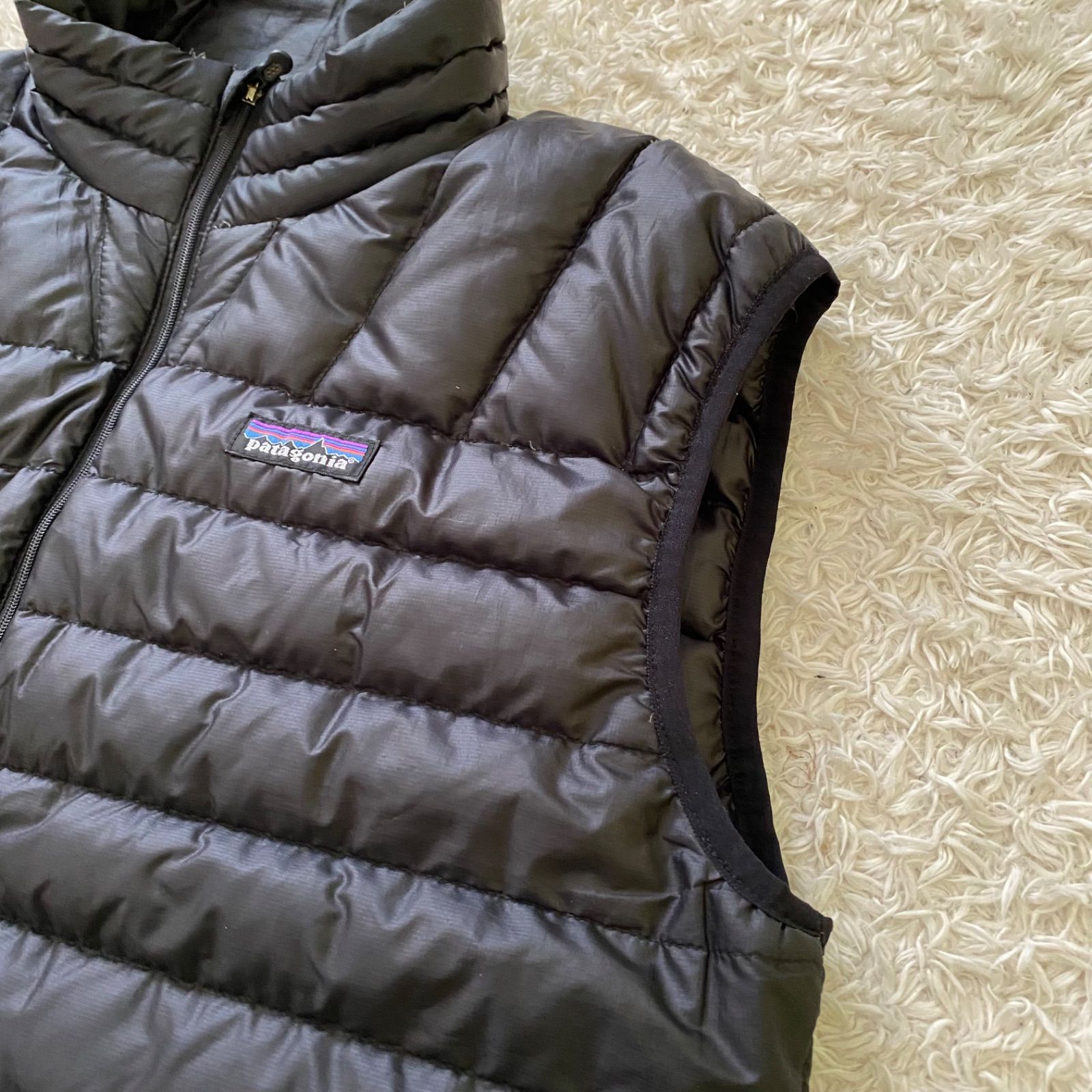 Patagonia パタゴニア DOWN VEST Black ダウンベスト ブラック サイズM 