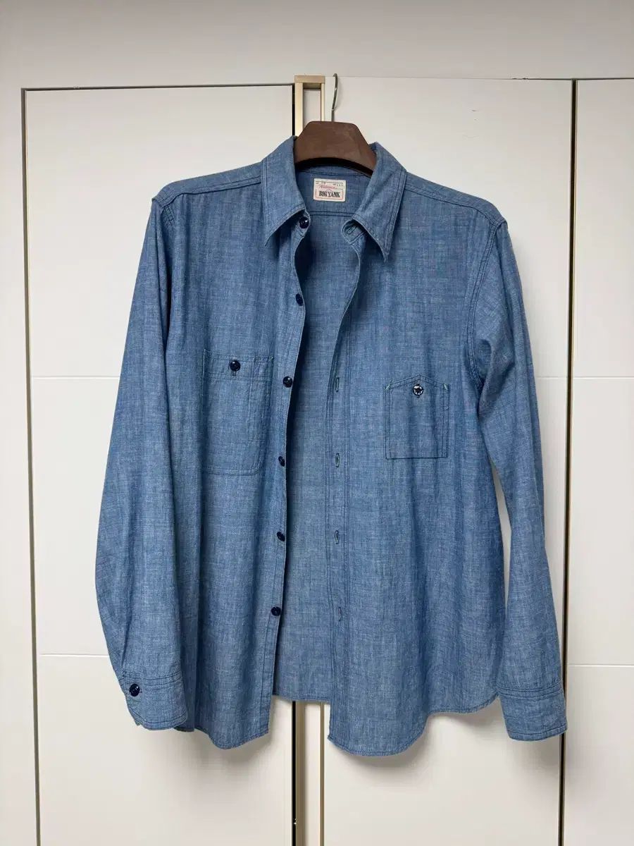 BIGヤーンシャンブレーシャツ 16 5 105