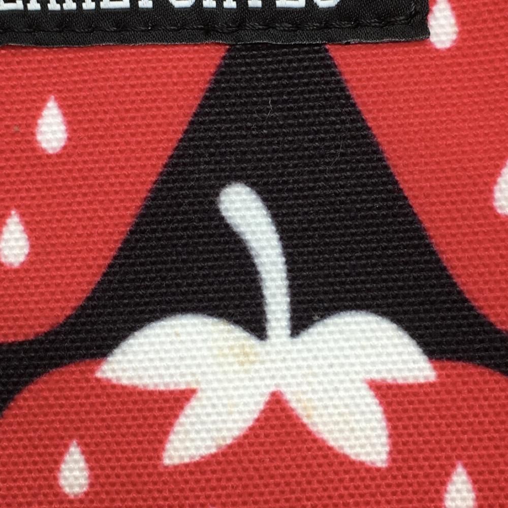  パーリーゲイツ ロッカーバッグ 黒 レッド イチゴ柄 ビッグトートバッグ シューズ収納可ゴルフ PEARLY GATES レインウェア ゴルフバッグ キャディバッグ ゴルフ