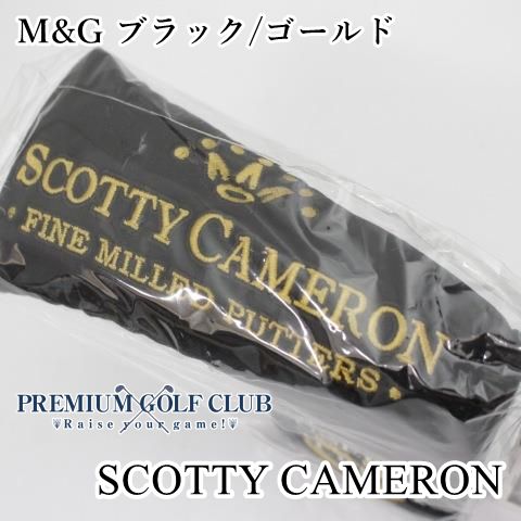 パターカバー スコッティキャメロン ミュージアム＆ギャラリー M G ブラック ゴールド 0 2077