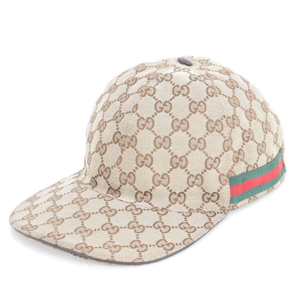 グッチGUCCI GGパターン ベースボールキャップシェリーライン 極美品