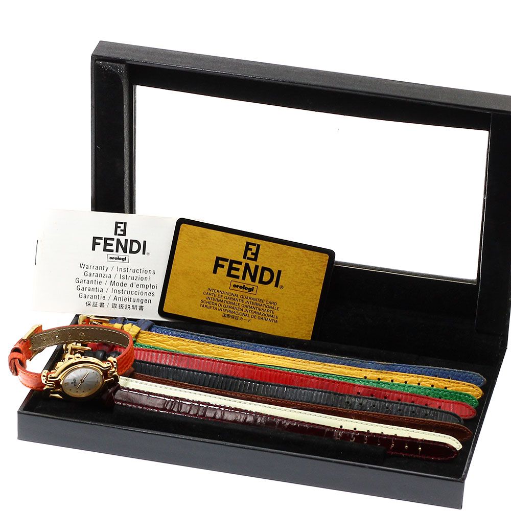 フェンディ FENDI 640L カメレオン チェンジベルト クォーツ