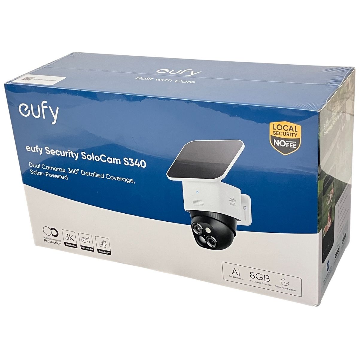 カメラ Anker eufy SoloCam S340 T8170521 屋外用 防犯 カメラ
