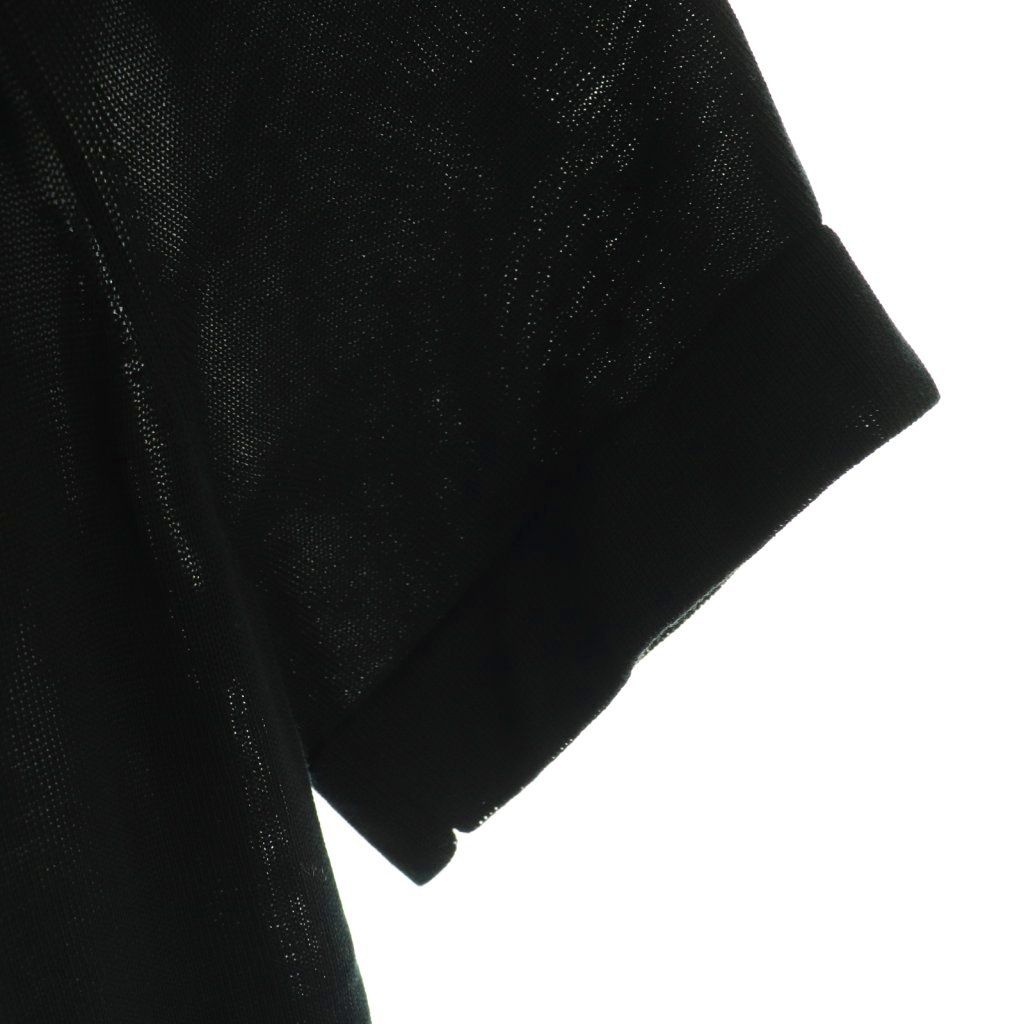 フェンディ FENDI ニットワンピース ロング 半袖 38 ブラック /HK