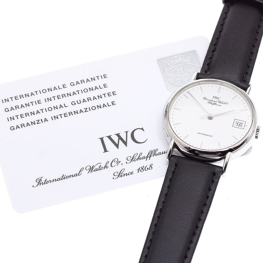 IWC IWC SCHAFFHAUSEN IW351320 ポートフィノ デイト 自動巻き メンズ