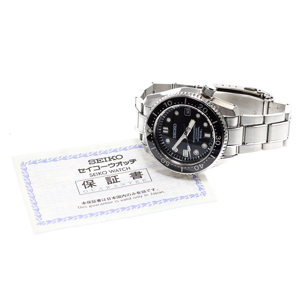 セイコー SEIKO SBDX 001 8 L 35 0010 プロスペックス マリーンマスター ダイバー デイト 自動巻き メンズ 保証書付き_921506