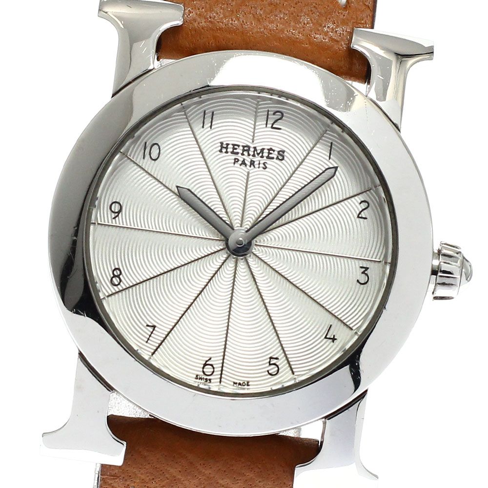 エルメス HERMES HR 1 210 Hウォッチ ロンド クォーツ レディース_923150