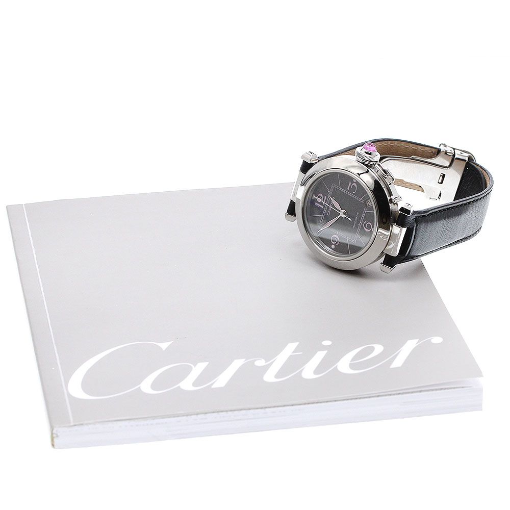 カルティエ CARTIER パシャC 2007年 デイト 自動巻き レディース保証書付き_920562