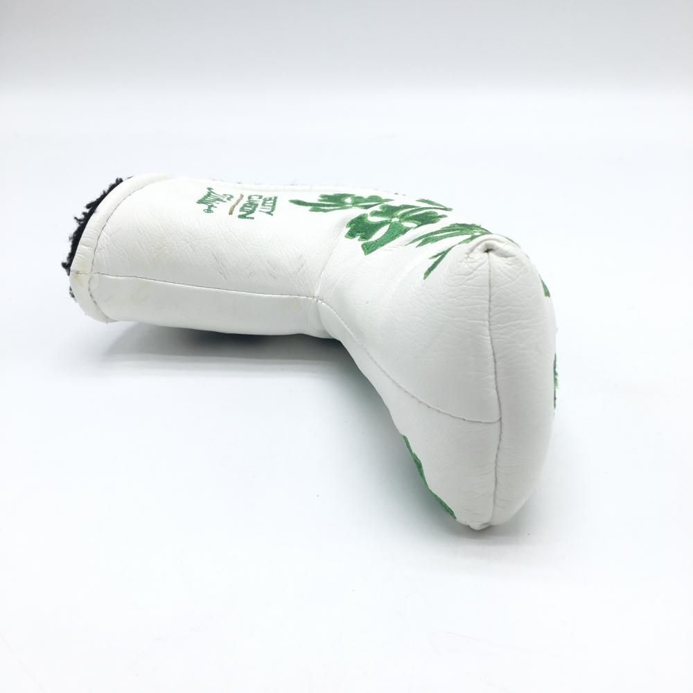 スコッティキャメロン×タイトリスト パターカバー 白×グリーン ピン型