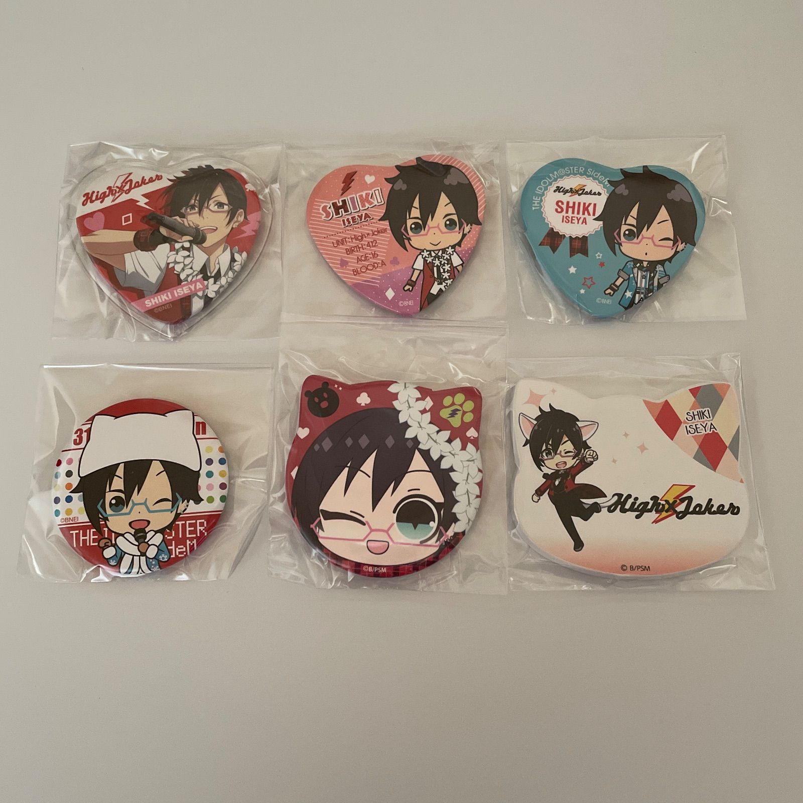 伊瀬谷四季 アイドルマスターSideM 缶バッジほか計6点 id:8rp - メルカリ